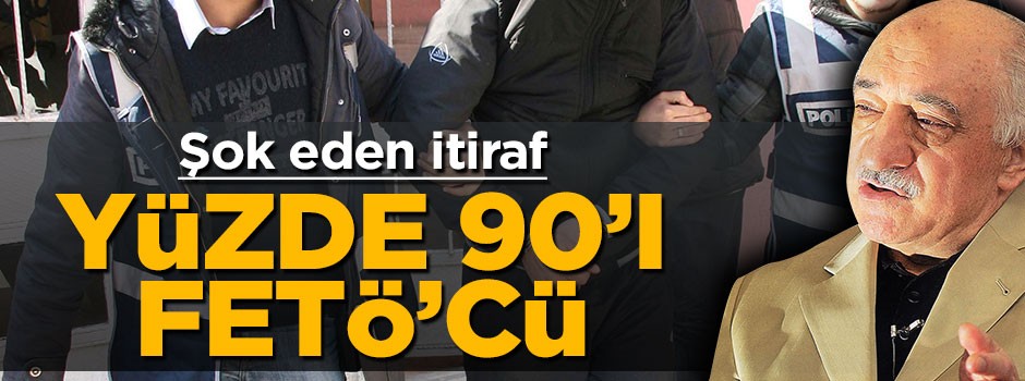 FETÖ imamı itiraf etti: Yüzde 90'ı FETÖ'cü