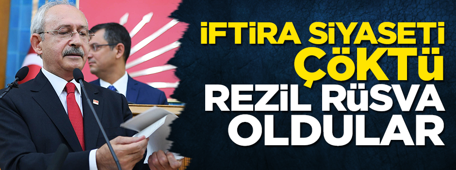 FETÖ kuklası CHP’nin iftira siyaseti çöktü...Rezil oldular