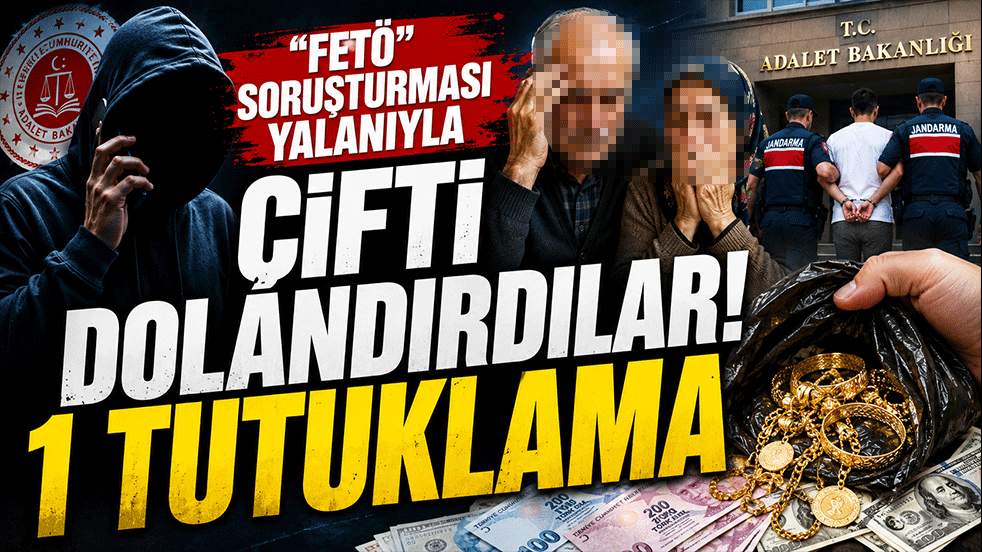 FETÖ soruşturması’ yalanıyla çifti tuzağa düşürdüler! Altın ve dövizleri böyle aldılar