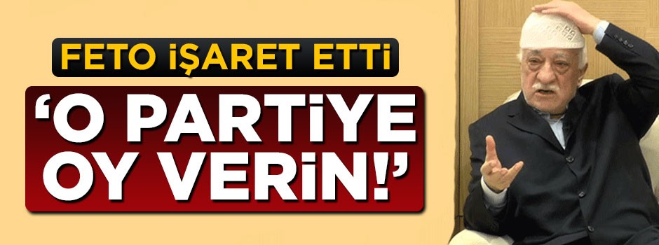 Feto talimatı verdi: HDP'ye oy verin