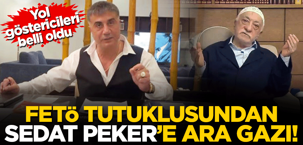 FETÖ tutuklusundan Sedat Peker'e ara gazı!