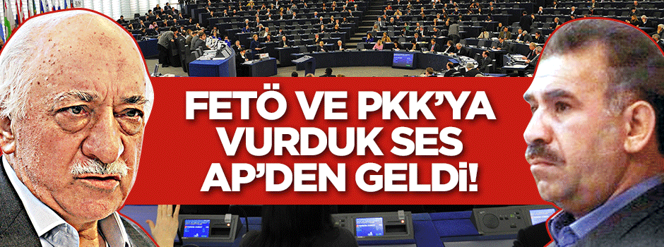 FETÖ ve PKK’ya vurduk SES AP'DEN GELDİ