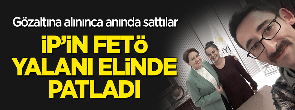 'FETÖ' yalanı elinde patladı! Çoraklık, İP'te SGK'lı çıktı