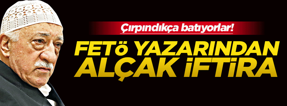 FETÖ yazarından Erdoğan ve seçmene alçak iftira