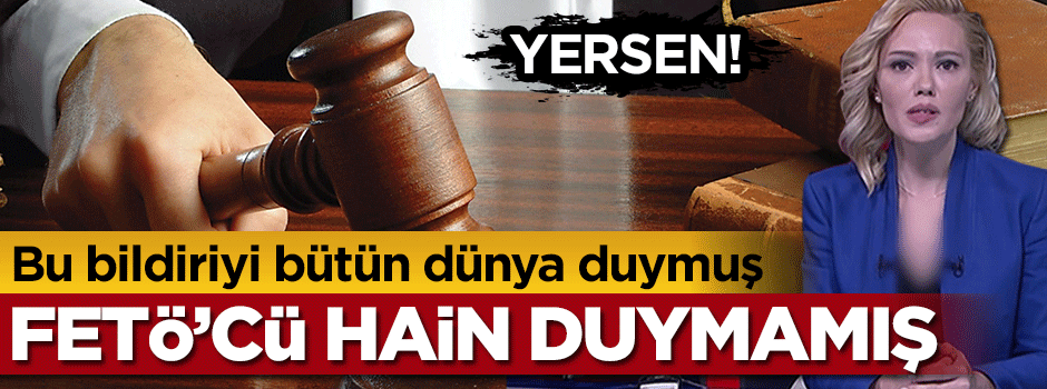 FETÖ'cü hainden akıl almaz yalan