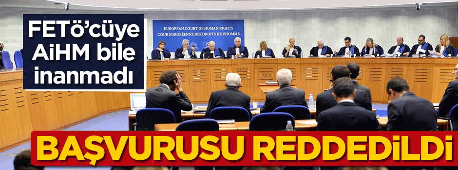 FETÖ'cü haine büyük şok