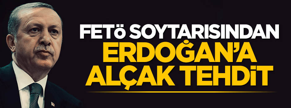 FETÖ'cü soytarı Mustafa Yeşil'den Erdoğan'a alçak tehdit