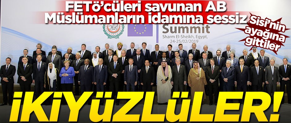 AB'nin demokrasi ve idam ikiyüzlülüğü