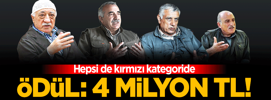 FETÖ'cüleri ihbar et 300 bin TL ödülü kap