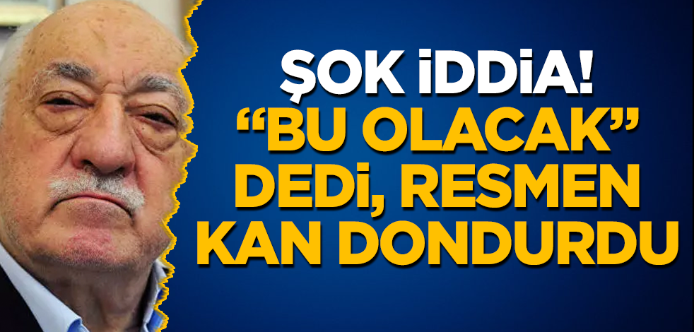 FETÖ'cülerle ilgili şok iddia! "Bu olacak" dedi, resmen kan dondurdu