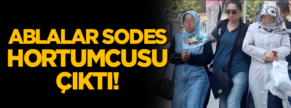FETÖ'nün ablaları SODES hortumcusu çıktı