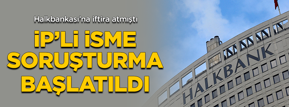 FETÖ'nün Halkbank iftirasına savcılıktan açıklama