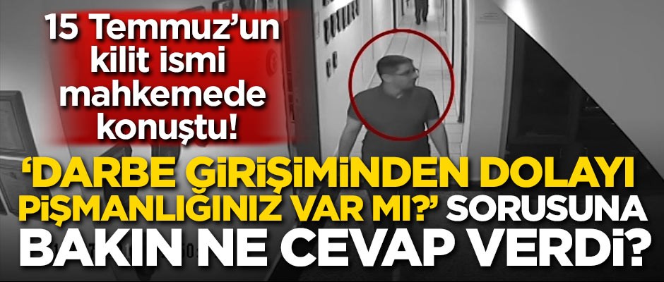 FETÖ'nün imamı Kemal Batmaz "Darbe girişiminden dolayı bir pişmanlığınız var mı?" sorusuna bakın ne cevap verdi