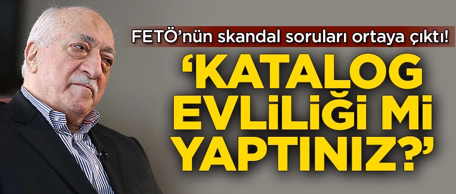 FETÖ'nün skandal soruları ortaya çıktı!