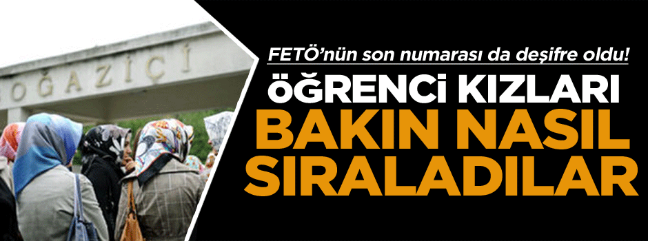 FETÖ'nün son numarası da deşifre oldu!