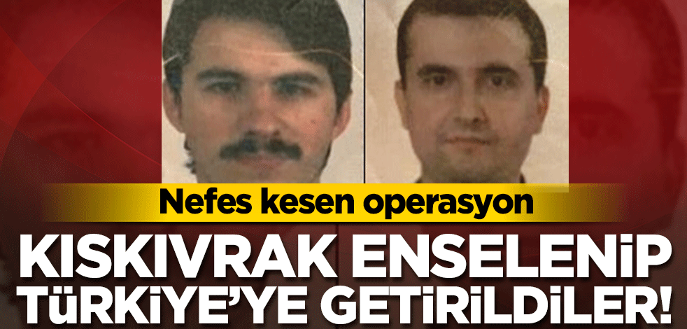 FETÖ'nün sözde Bağdat ve Erbil sorumluları yakalanarak Türkiye'ye getirildi!