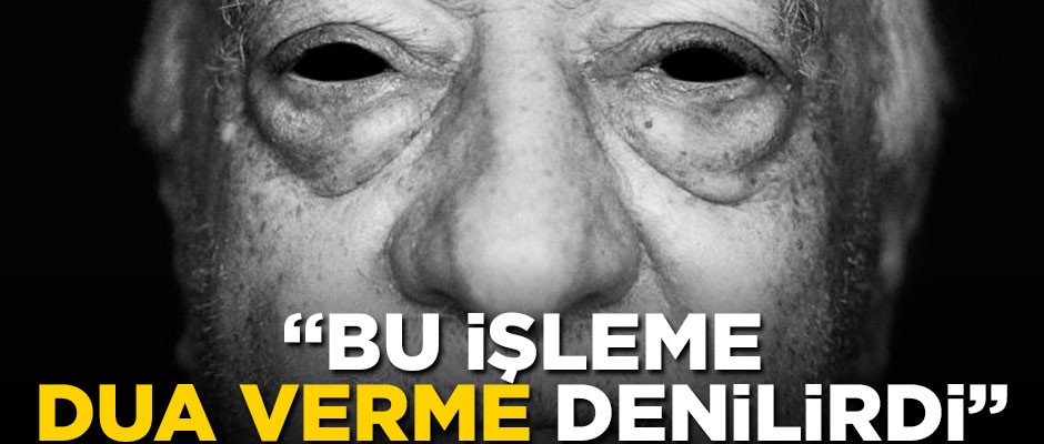 Soru çalmaya "dua verme" demişler
