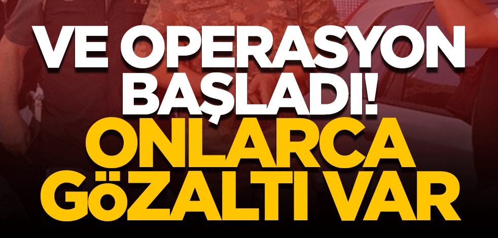 FETÖ’nün TSK’daki kripto yapılanmasına operasyon! Onlarca gözaltı var
