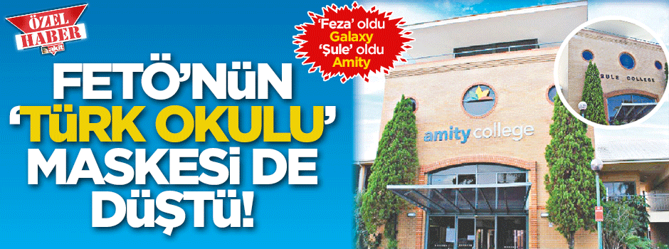 FETÖ’nün ‘Türk Okulu’ maskesi de düştü