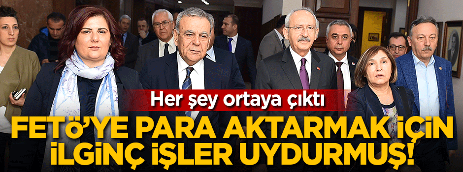 FETÖ'ye para aktarmak için ilginç işler uydurmuş!
