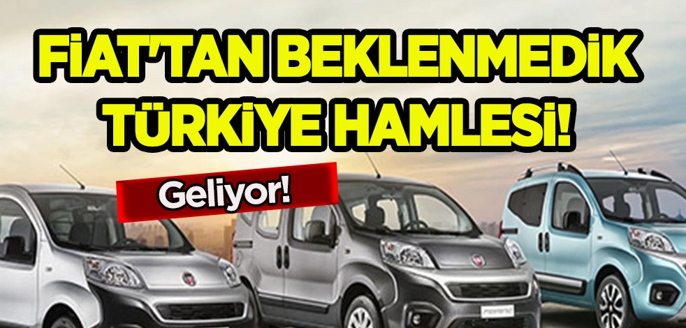 Fiat'tan beklenmedik Türkiye hamlesi! Türkiye'ye ilk kez geliyor: Fiyatını duyunca şoke olacaksınız! Sıfır araba