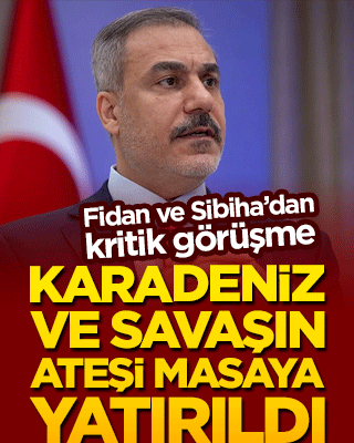 Fidan ve Sibiha telefonda görüştü! Karadeniz ve savaşın ateşi masaya yatırıldı!