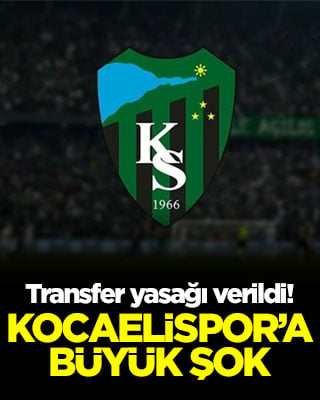 FIFA'dan Kocaelispor'a geçici transfer yasağı