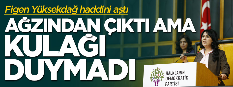 Figen Yüksekdağ dokunulmazlık çalışmalarına darbe dedi
