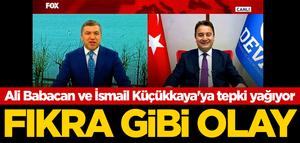 Fıkra gibi olay! Ali Babacan ve İsmail Küçükkaya'ya tepki yağıyor