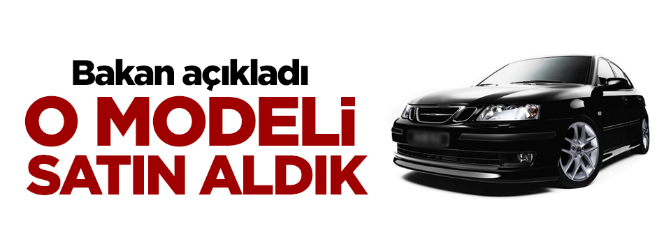 Fikri Işık: O modeli satın aldık