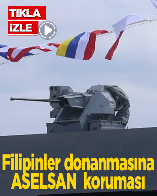 Filipinler donanmasına ASELSAN koruması