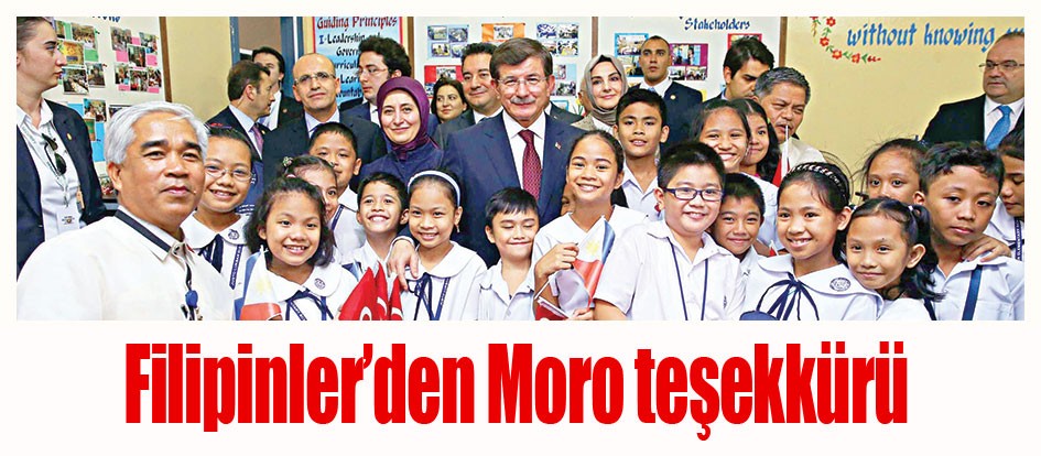 Filipinler’den Moro teşekkürü