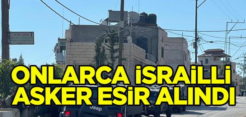 Filistin İslami Cihad Hareketi 30 İsrailli asker ve yerleşimciyi esir aldı! Beklenmedik bu gelişme yayınlandı