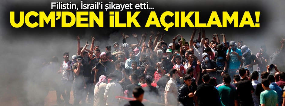Filistin, İsrail’i şikayet etti! UCM'den ilk açıklama