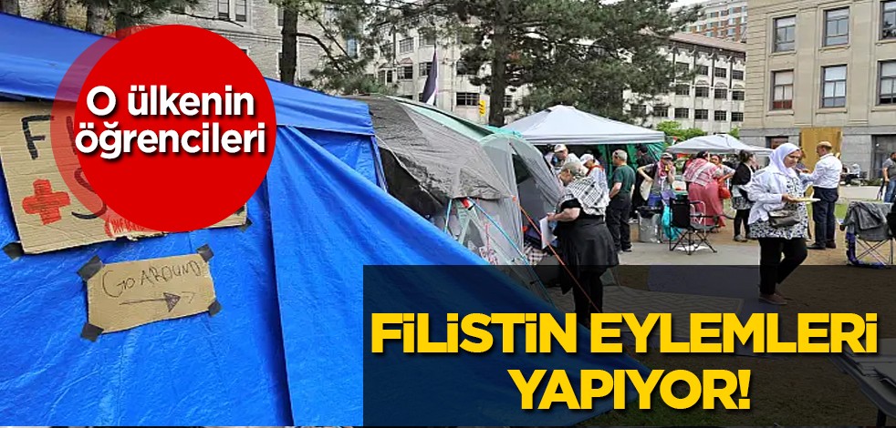 Filistin katliamı Kanadalı öğrencileri ayağa kaldırdı: Üniversitelerde Filistin eylemleri... Yerden yere vurdular
