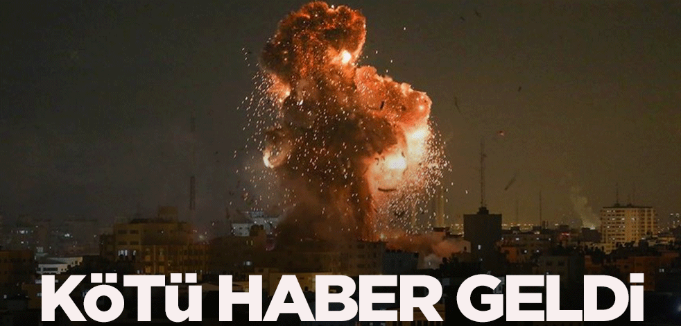 Filistin Kızılayı kötü haberi duyurdu