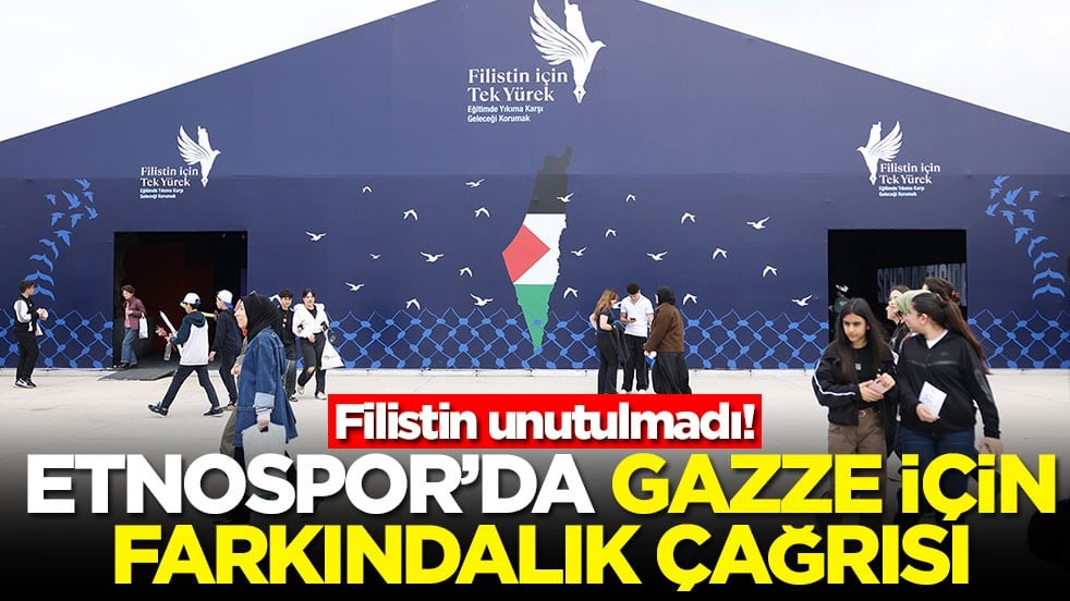Filistin unutulmadı! Etnospor'da Gazze için farkındalık çağrısı