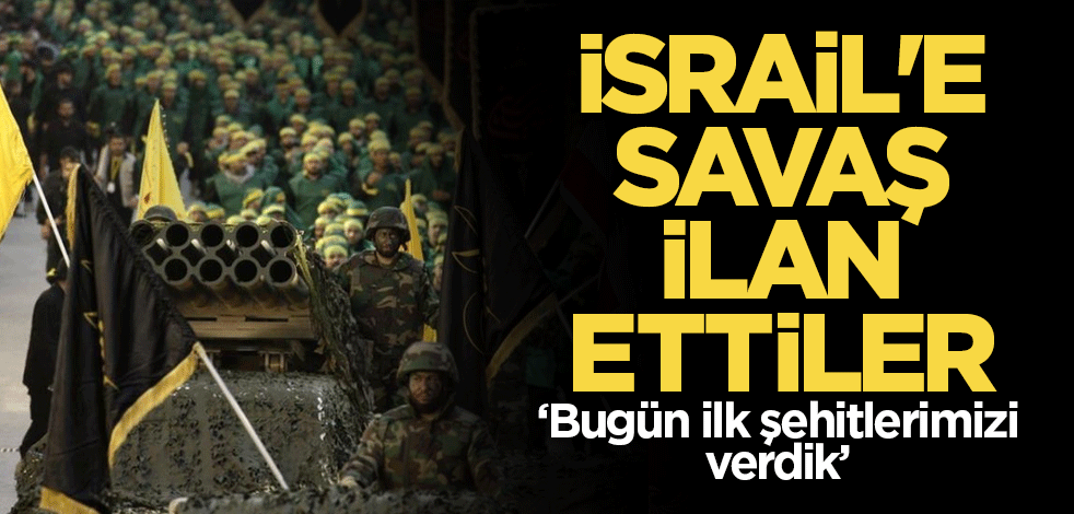 Filistin yalnız değil! İsrail'e savaş ilan ettiler