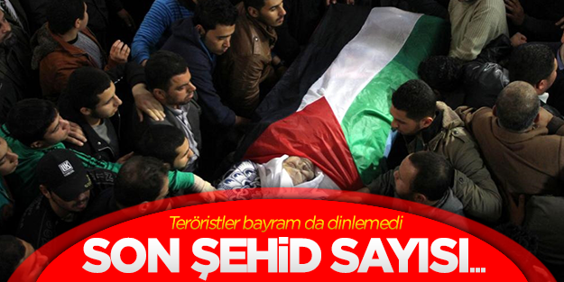 Filistin'de şehid sayısı bin 35'e yükseldi