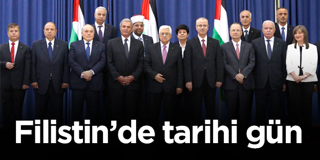 Filistin’de tarihi gün