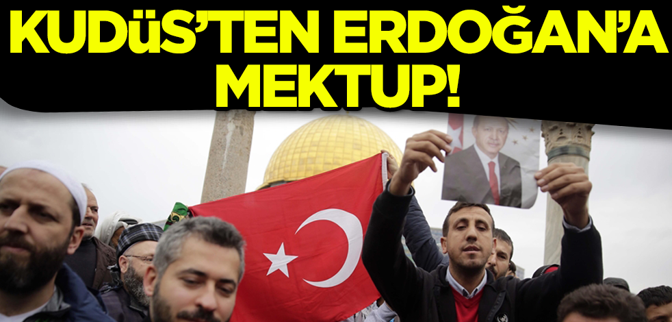 Filistin'e giden gençlerden Erdoğan'a 'Kudüs' mektubu