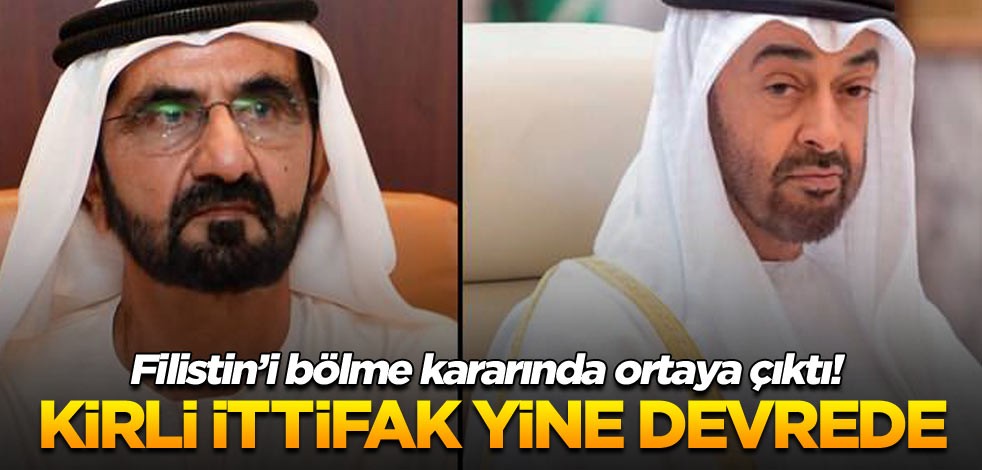 Filistin’i bölme kararında ortaya çıktı! Kirli ittifak yine devrede