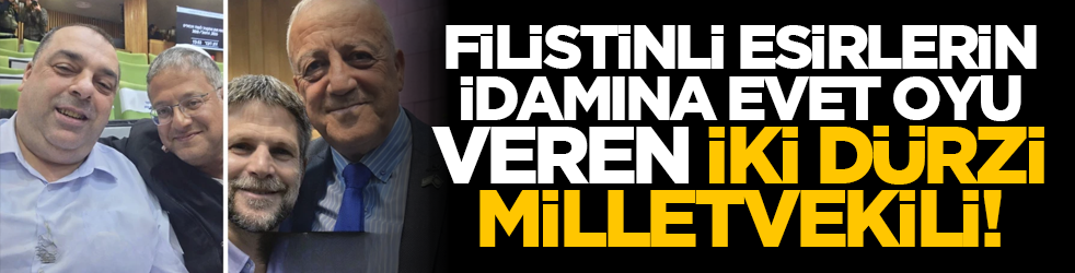 Filistinli esirlerin idamına evet oyu veren iki Dürzi milletvekili!