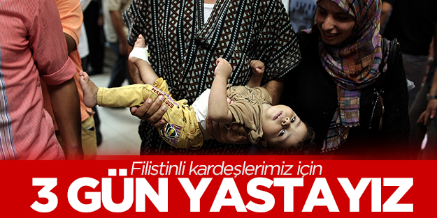 Filistinli şehidlerimiz için 3 gün yas kararı