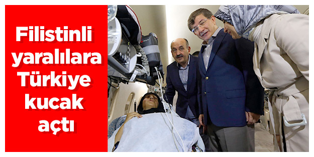 Filistinli yaralılara Türkiye kucak açtı