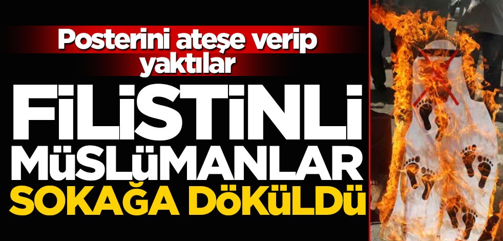 Filistinliler BAE ve Muhammed bin Zayed’i protesto etti