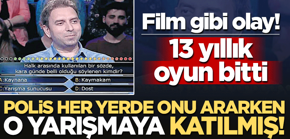 Film gibi dolandırıcılık! Polis her yerde onu ararken yarışmaya katılmış