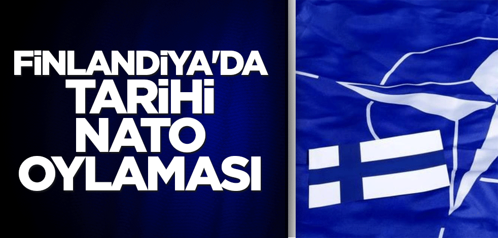 Finlandiya'da tarihi NATO oylaması