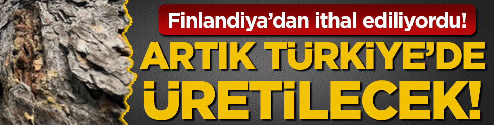 Finlandiya'dan ithal ediliyordu: Artık Türkiye'de üretilecek!