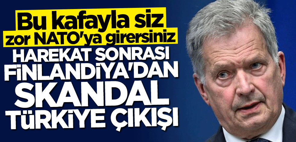 Finlandiya'dan küstah "Pençe-Kılıç Harekatı" yorumu! Türkiye'yi hedef aldı